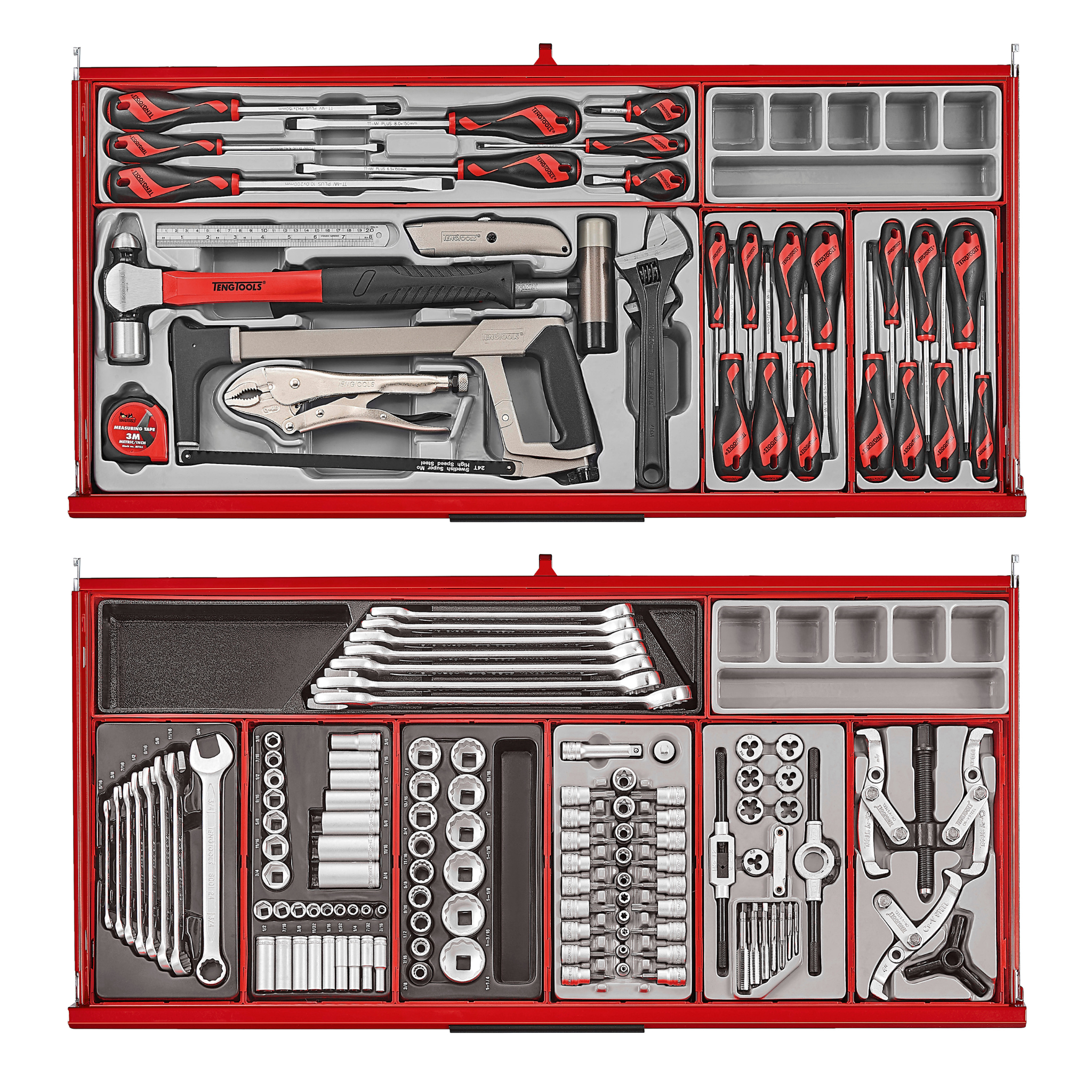 663 Piece 37" PRO35™ Roller Cabinet Tool Kit - Red