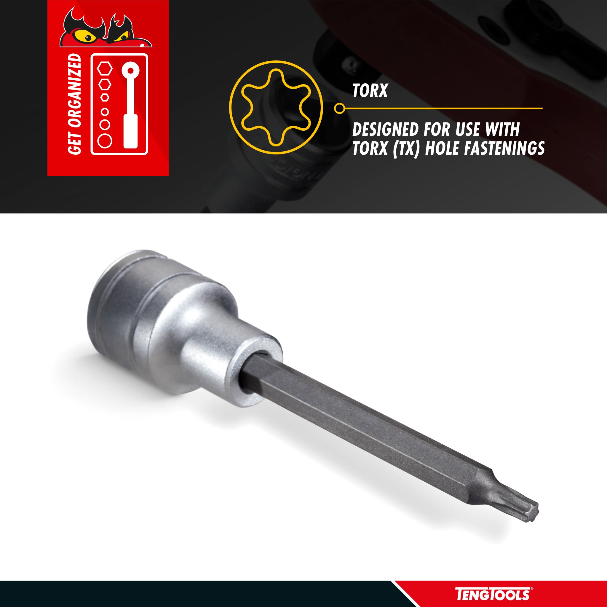 1/2 Long TX Bit Socket TX20