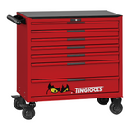 37" PRO35™ Roller Cabinet Foam Tool Kit, 637 Pieces, Red