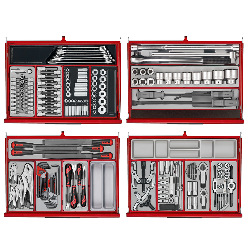 26" PRO35™ Mega Master Tool Kit, 1033 Piece, Red