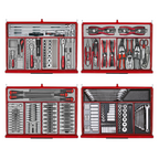 53" PRO35™ Roller Cabinet Tool Kit, 615 Piece, Red