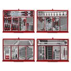 53" PRO35™ Roller Cabinet Tool Kit, 615 Piece, Red