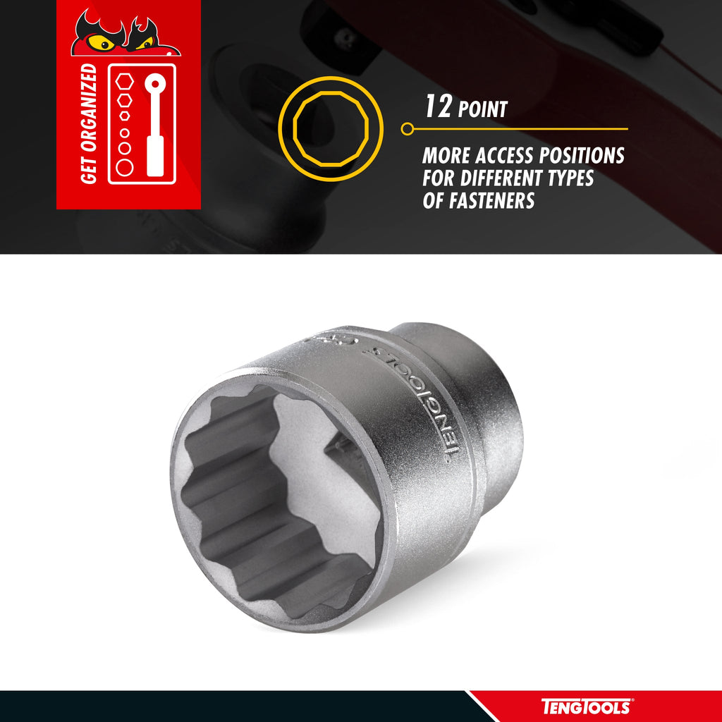 1/2" Socket 12pt AF 3/8"