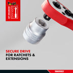 1/2" Drive 6-Point Metric Socket 10mm