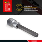 Extra Long Hex Bit Socket Metric
