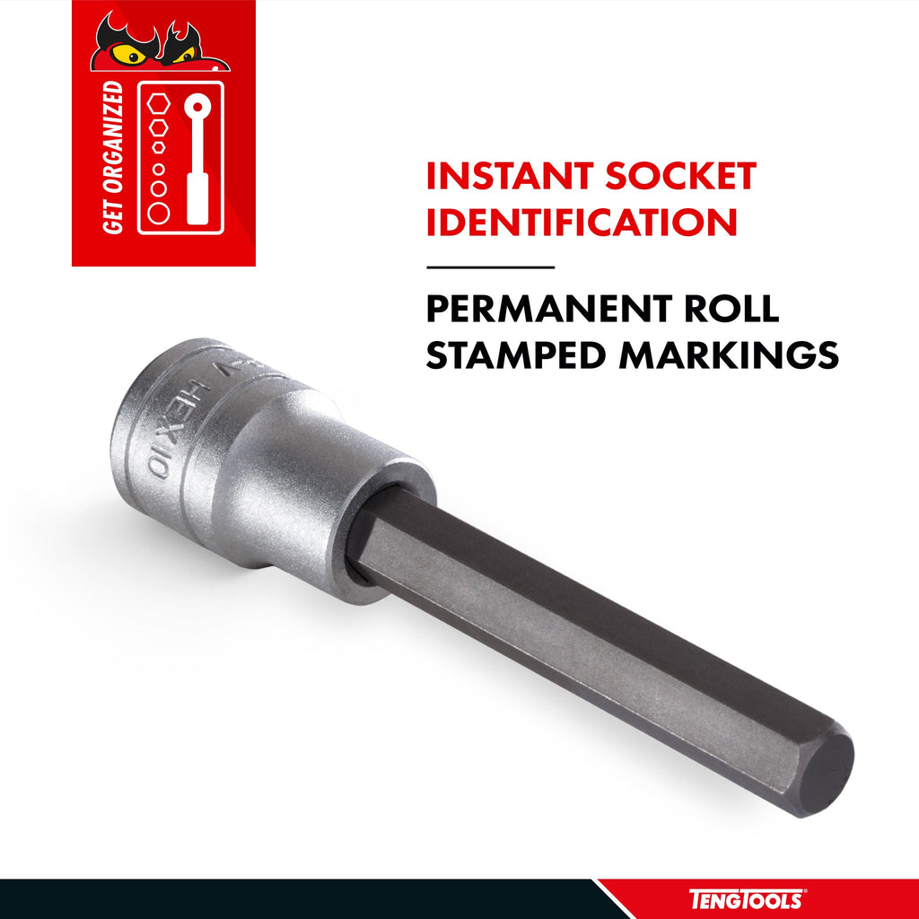 Extra Long Hex Bit Socket Metric