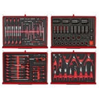 1133 Piece 53" PRO35™ Monster Stack Foam Tool Kit (Red)