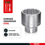 3/4" Drive 12-Point SAE Socket 3/4"