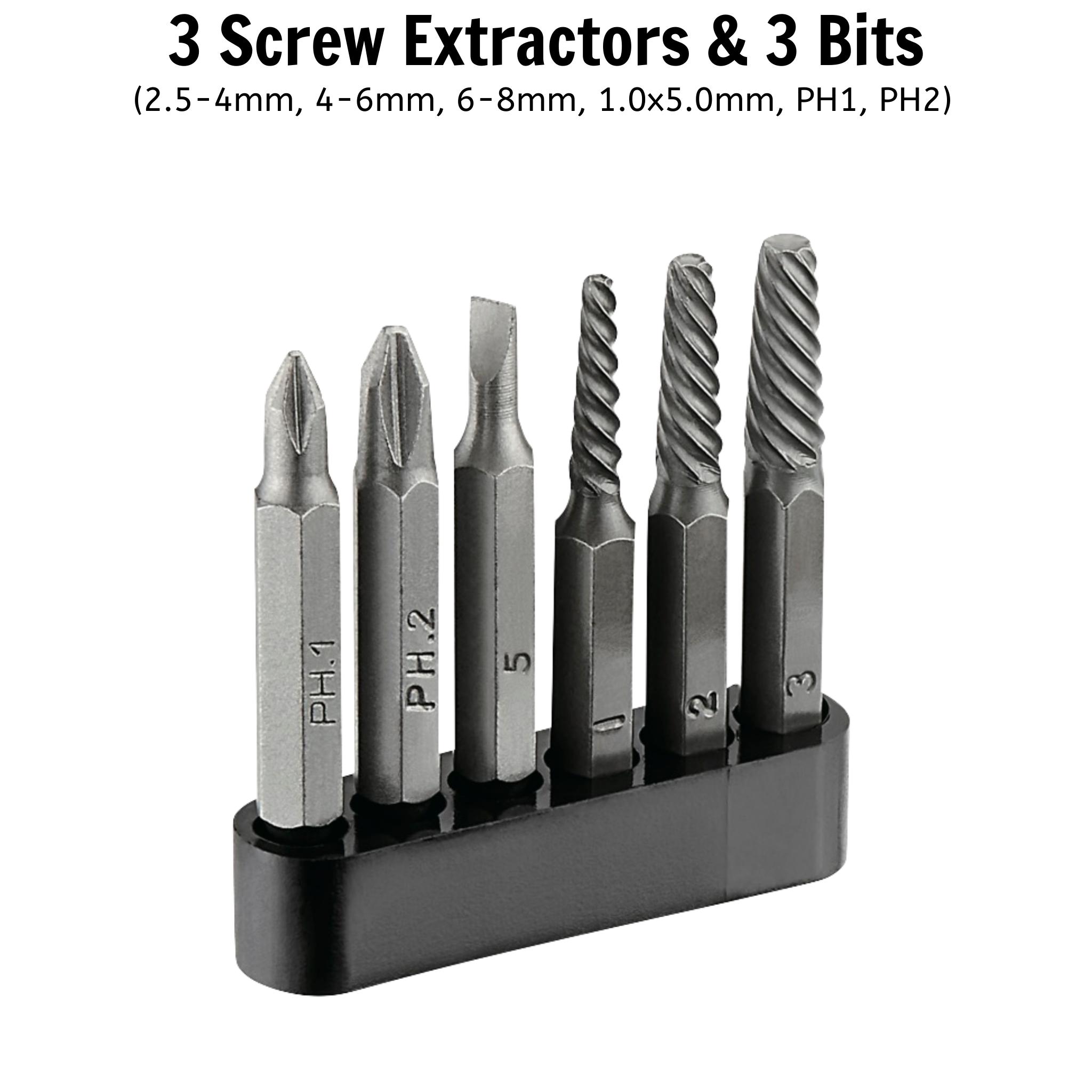 1/4 Impact Driver Set 7 Pieces