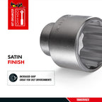3/4" Drive 12-Point SAE Socket 3/4"