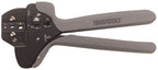 Ratcheting Crimping Plier with Interchangeable Heads