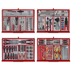 Mobile Tool Kit 1295 Pieces Red