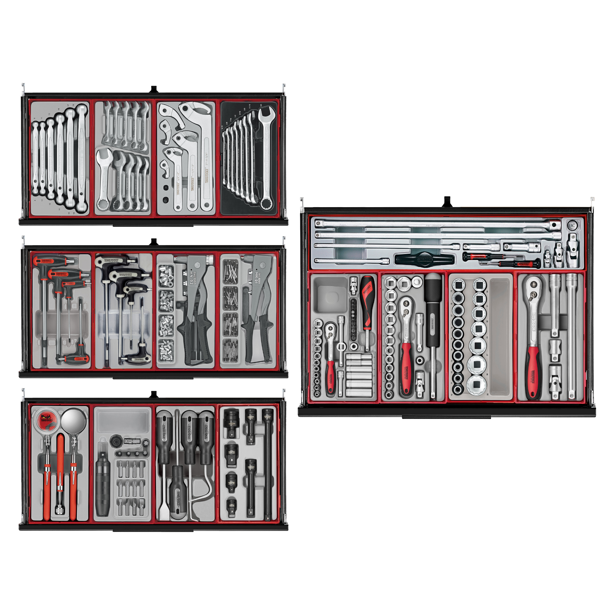 26 Pro35™ Mega Master Tool Kit 1033 Pieces Black