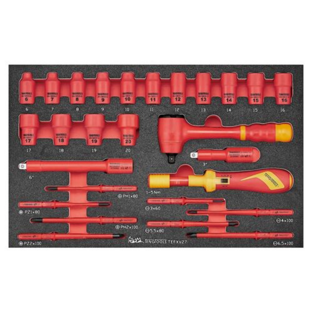 MECCA PRO TC-9 FOAM Tool Kit 52 Pieces