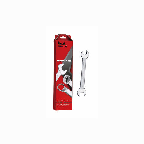8 Piece Double Open Ended Wrench Set