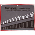 Teng Tools Double Open Ended Spanner Set Tool Roll 11 Pieces — 6211MM
