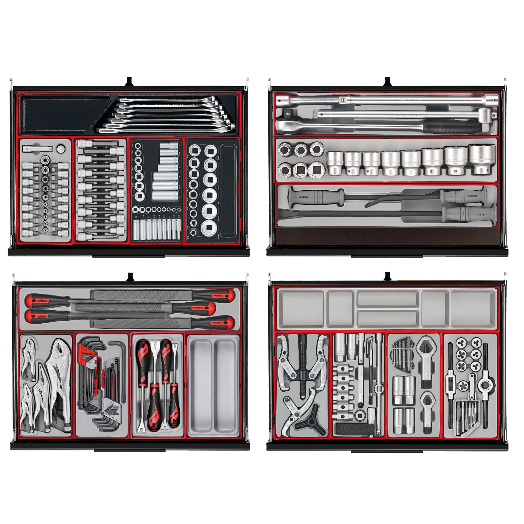 26 Pro35™ Mega Master Tool Kit 1033 Pieces Black