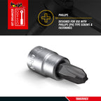 1/4 Drive Phillips Bit Socket PH0