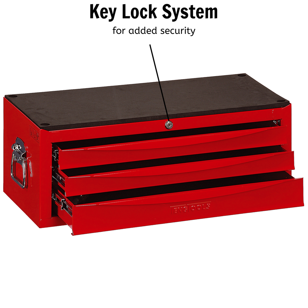 26" Classic Tool Chest 3 Drawers Red US