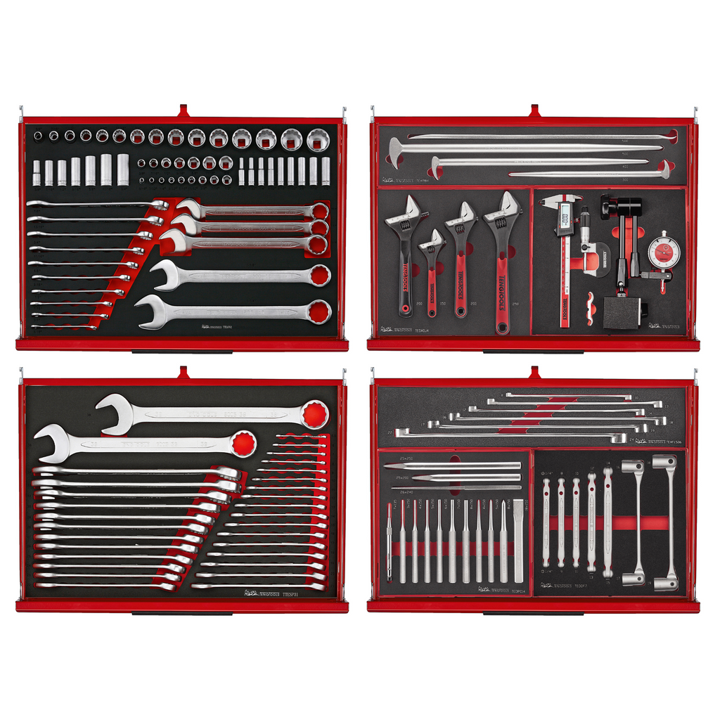1133 Piece 53" PRO35™ Monster Stack Foam Tool Kit (Red)