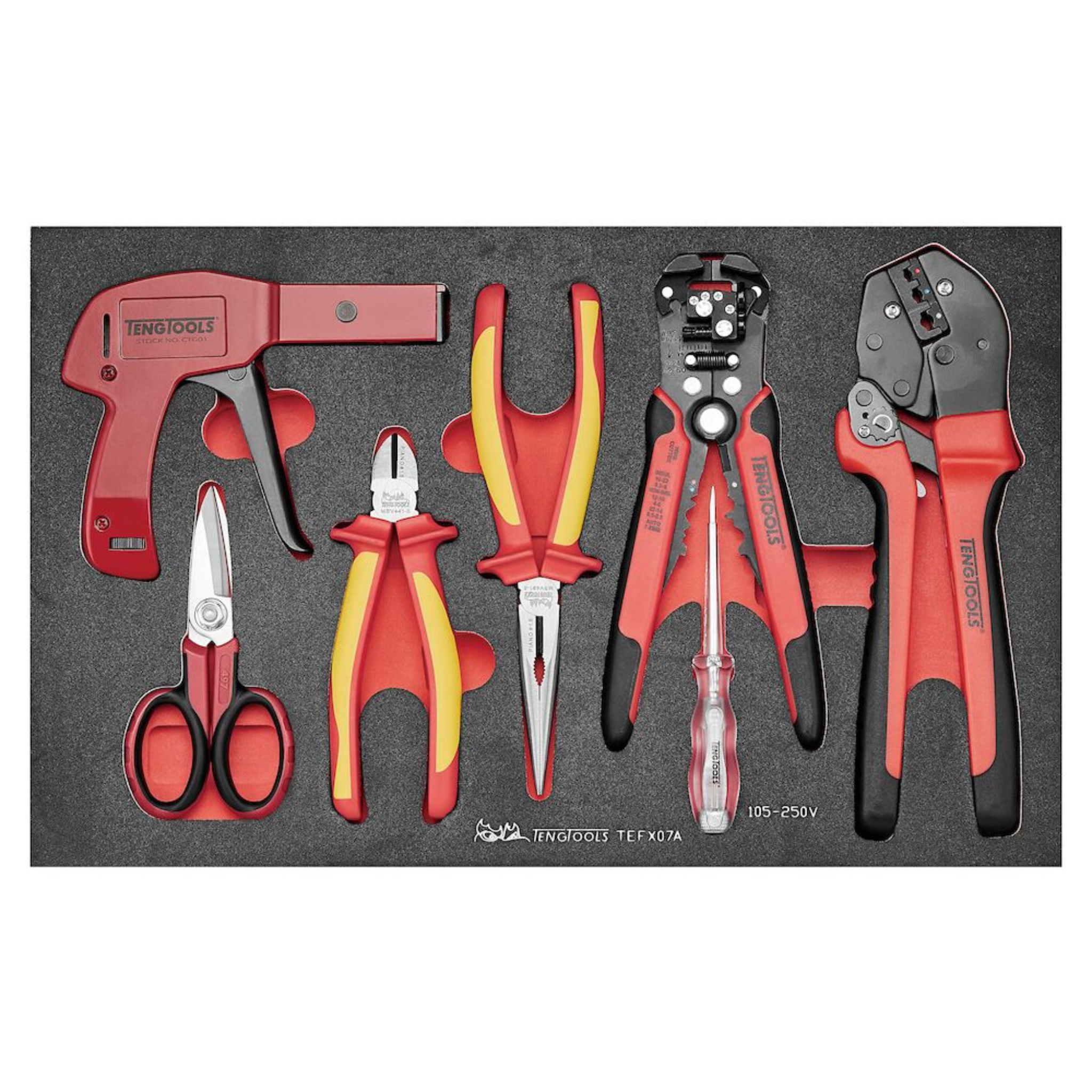 MECCA PRO TC-9 FOAM Tool Kit 52 Pieces