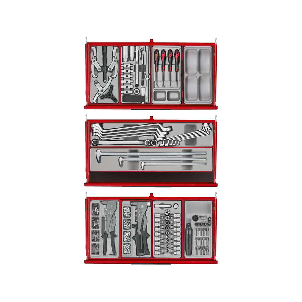26" PRO35™ Stack Tool Kit, 753 Pieces, Red