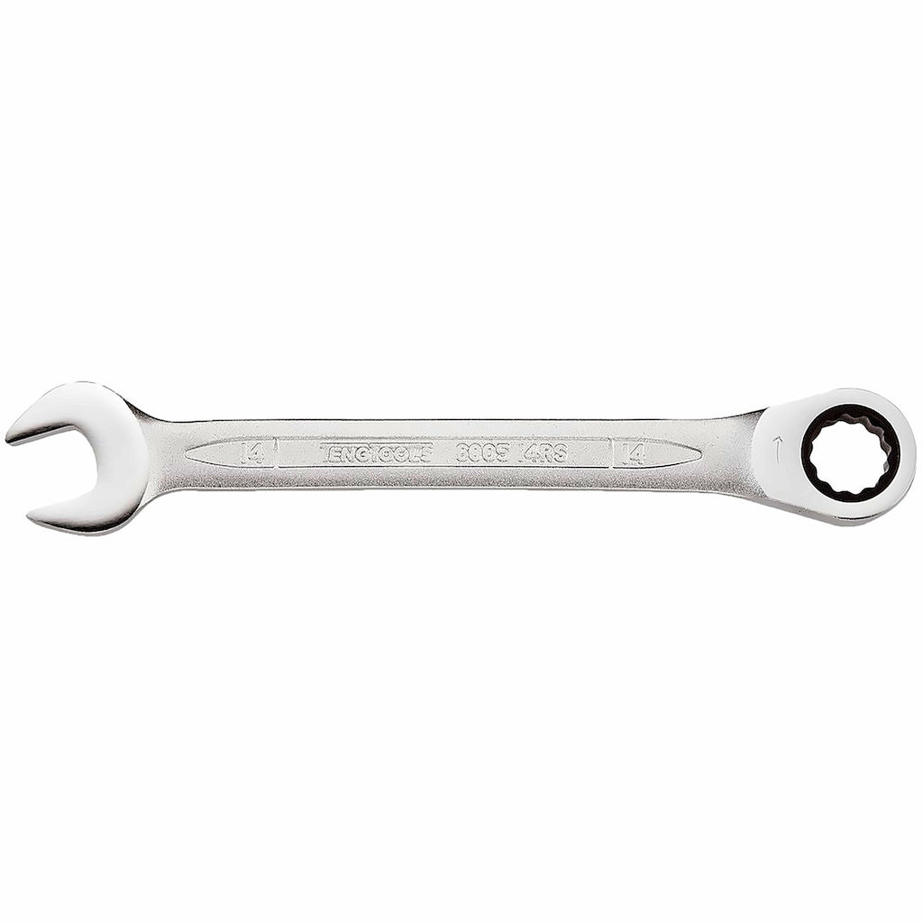 Teng Tools Flip Reverse Ratcheting Combination Spanner, Metric