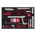 Teng Tools TTEPS12 General Tool Set FOAM4X4 17 Pieces on a white background