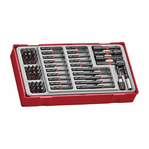 53 Piece 1/4 Inch Drive Impact Screwdriver Bit & Nut Setter Set