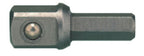 Hex Socket Adaptor 1/4" Hex - 1/4" 25mm