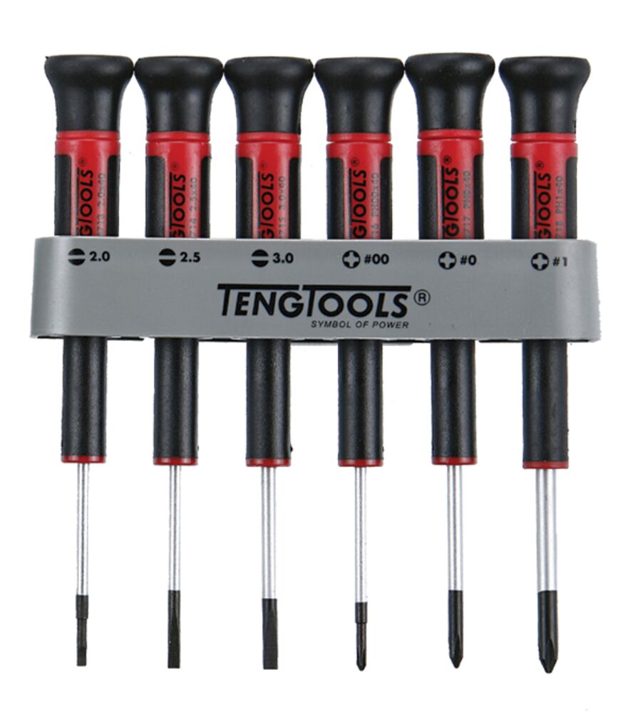 Mini Screwdriver Set Flat & PH 6 Pieces