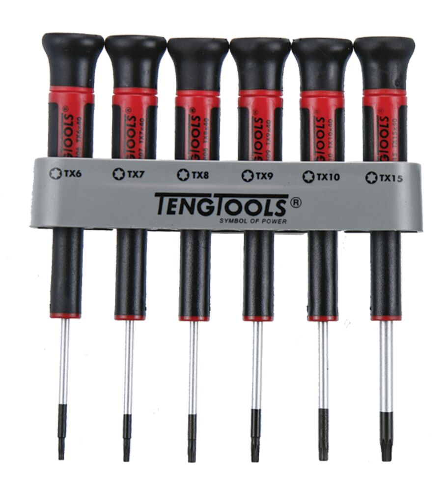 Mini Screwdriver Set TX 6 Pieces