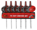 Mini TX T-Handle Screwdriver Set 6 Pieces