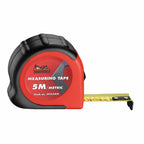 Teng Tools metric measuring tape, 3, 5 and 8 m on a white background