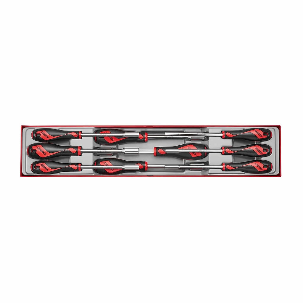 Teng Tools TTXND Nut Driver Set TTX4 9 Pieces on a white background