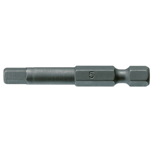 Teng Tools 1/4 Hex Bits 50mm 6mm ×3 — HEX5000603