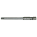 Teng Tools 1/4" 4.0mm x 0.8mm Flat Bits, 70mm (2 Pack) — FL7008A02