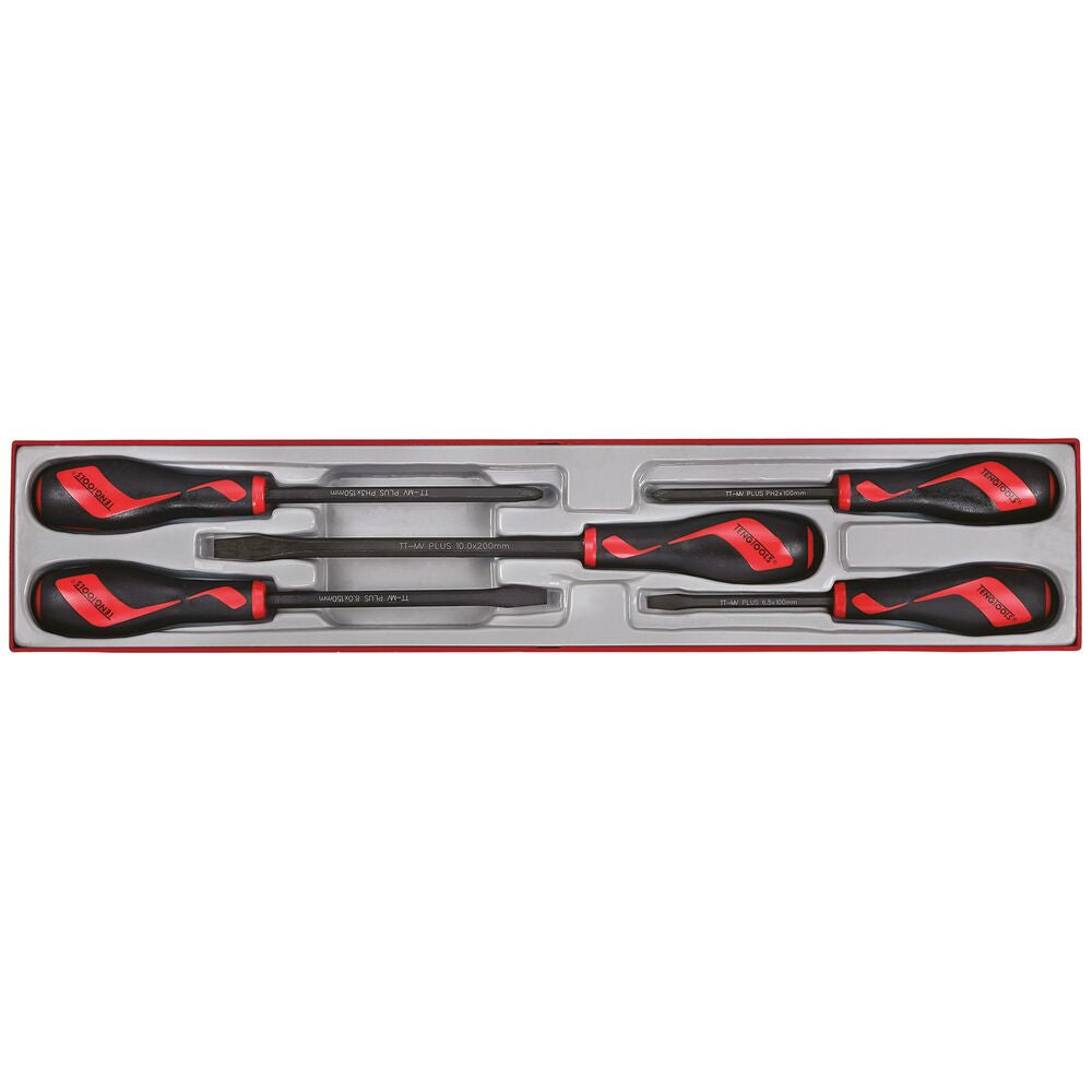 Teng Tools Power Through Screwdriver Set TTX4 5 Pieces — TTXMDTN