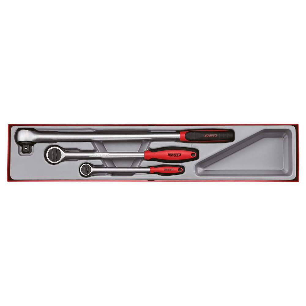 Teng Tools Long Arm Ratchet Set TTX4 3 Pieces — TTXRL03