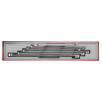 Teng Tools Long Double Ring Spanner Set TTX4 6 Pieces — TTXFLS06