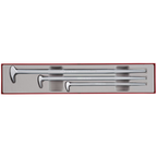 Teng Tools Pry Bar Set Roll/Heel TTX4 3 Pieces — TTXPB3