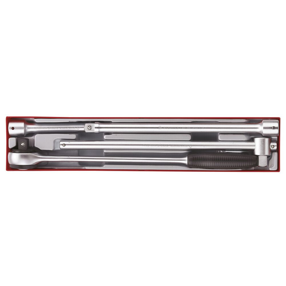 Teng Tools 3/4 Drive Ratchet & Accessories Set TTX4 4 Pieces — TTX3404