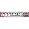 Teng Tools 3/4 Drive 6-Point Socket Set TTX4 14 Pieces — TTX3414