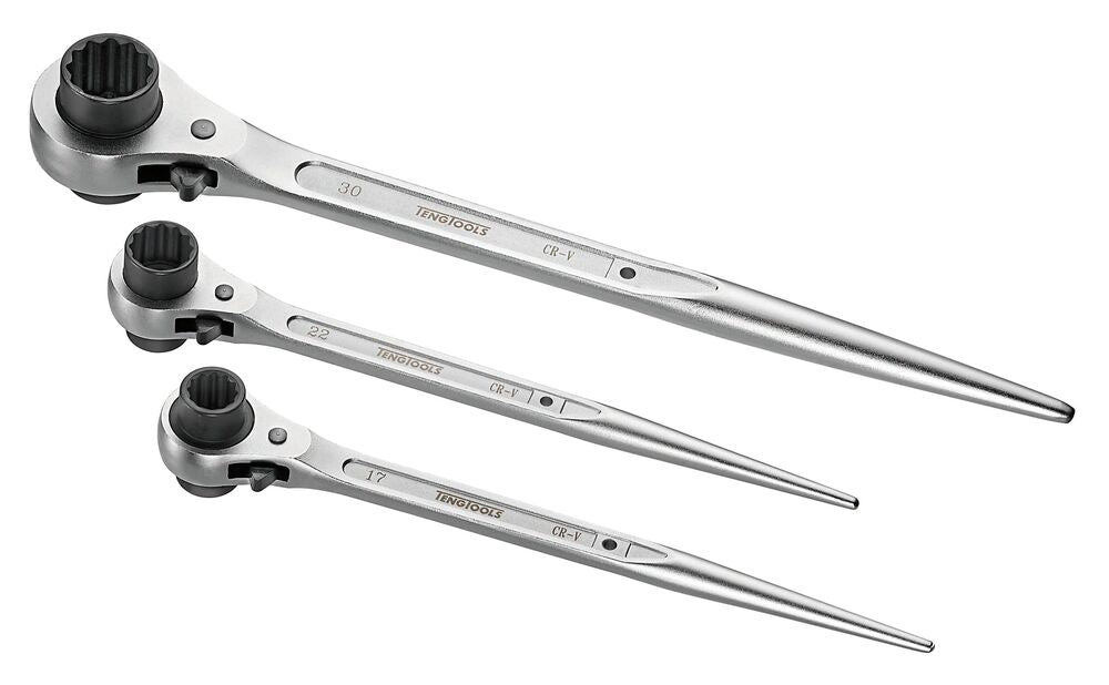 Ratcheting Construction Wrench 21 x 24mm