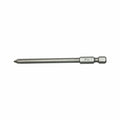 Teng Tools 1/4 in hex Phillips bit 89 mm, PH1 and PH2 on a white background