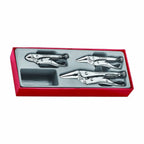 Teng Tools TTZVG03 Power Grip Plier Set TTX2 3 Pieces on a white background