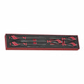 Teng Tools TEXMDTN Power Through Screwdriver Set FOAMX4 5 Pieces on a white background