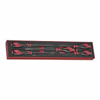 Teng Tools TEXMDTN Power Through Screwdriver Set FOAMX4 5 Pieces on a white background