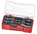 Impact Nut Setter Set With Belt Clip 5 Pieces