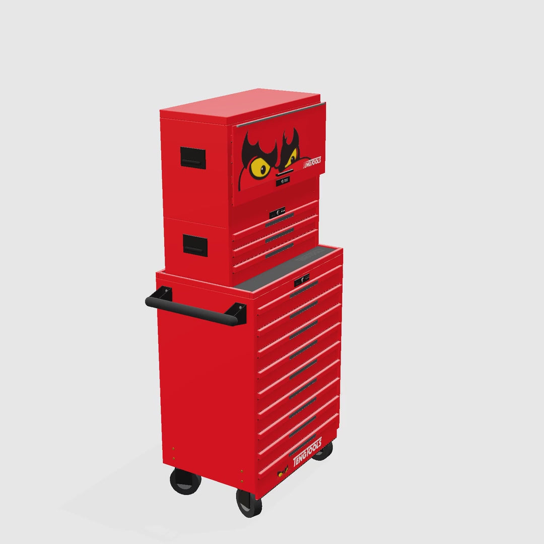 How the TengTools tray system works, then every drawer of the TKS26R1033T kit opened in turn